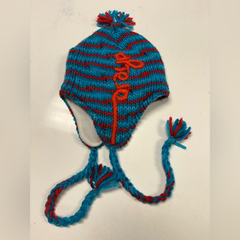 Orage Vibrant Knit Hat with Earflaps